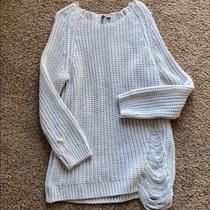 Distressed Sweater